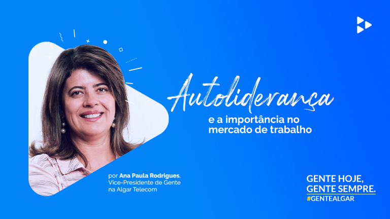 imagem com foto da Ana Paula que representa uma solução de Autoliderança